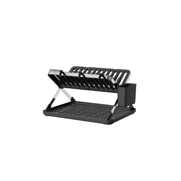 Foldable X-Shaped Dish Rack